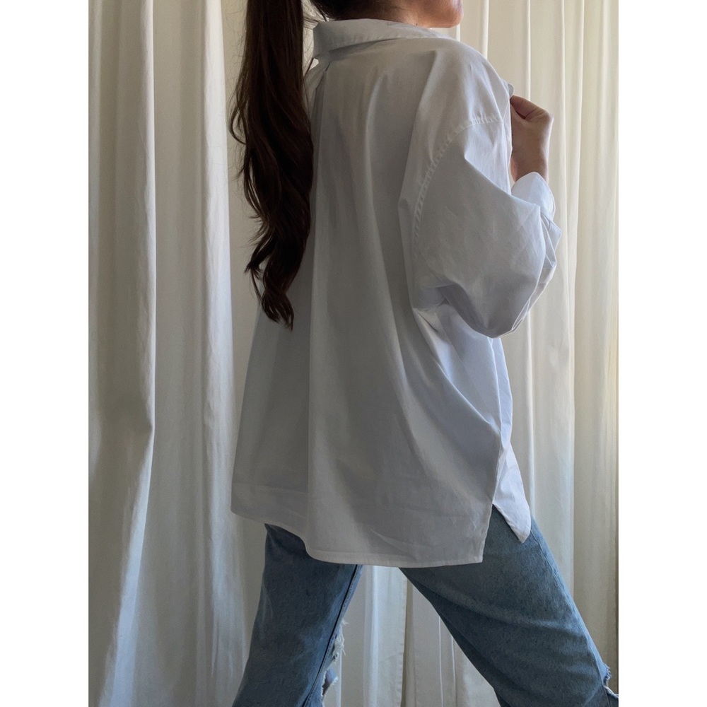 GISELE SHIRT — In White - Picture 8 of 10